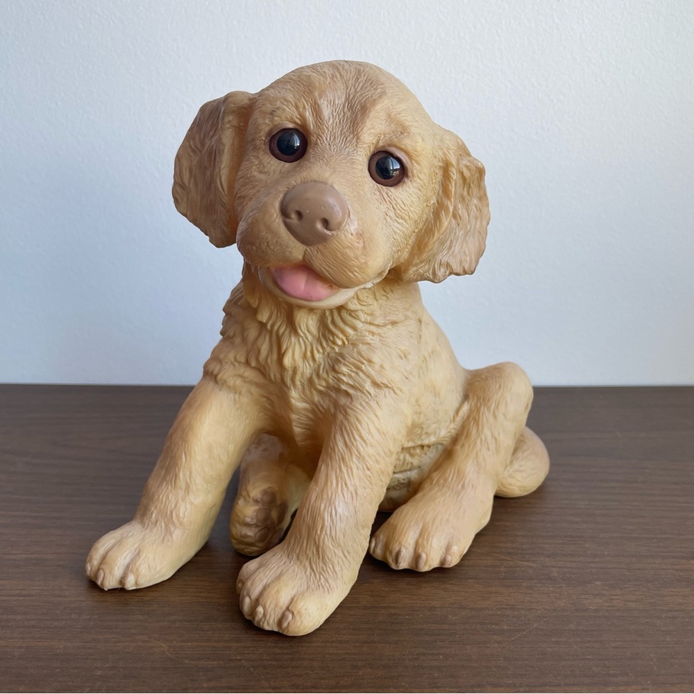 1995 Art Line Golden Retriever Dog Lawn Ornament Garden Decoration